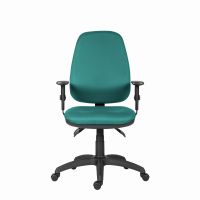 Powerton Office ergonomic armchair Anna, Turquoise