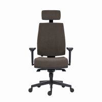 Powerton Office ergonomic armchair Jana, Grey