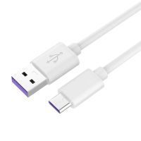 Kábel PremiumCord USB 3.1 C/M - USB 2.0 A/M, super rýchle nabíjanie 5A, biely, 1 m (ku31cp1w)