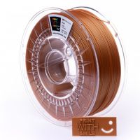 Print With Smile tisková struna (filament), PLA, 1, 75 mm, Sunset Gold, 1kg