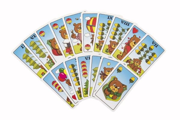 Prší jednohlavé dětské společenská hra - karty