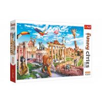 Puzzle Legrační města - Divoký Řím 1000 dílků 68,3x48cm