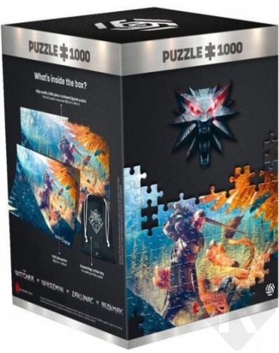 Puzzle The Witcher: Griffin Fight - 1000 dílků (Good Loot)