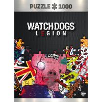 Puzzle Watch Dogs: Legion - Pig Mask, 1000 dílků (Good Loot)