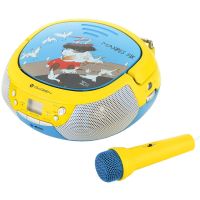 Radiopřijímač GoGEN MAXIPREHRAVAC B s CD/MP3/USB, modrá/žlutá