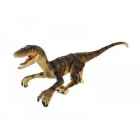 RC dinosaurus VELOCIRAPTOR II. - hnědý