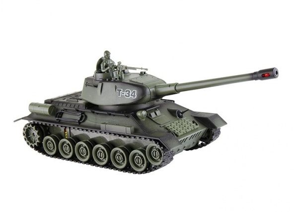 RC tank T-34 2.4GHz RTR 1:28