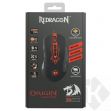 Redragon Myš Origin, 4000DPI, optická, drátová USB, černo-červená