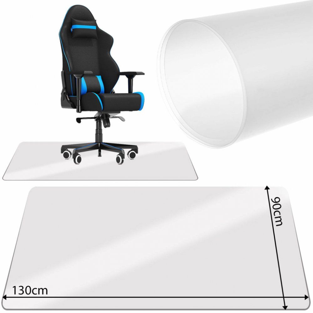 Ruhhy 20228 Ochranná podložka pod křesla a židle PC 130 x 90 cm transparentní/mléčná