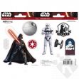 Samolepky Star Wars -  Vader/ Trooper