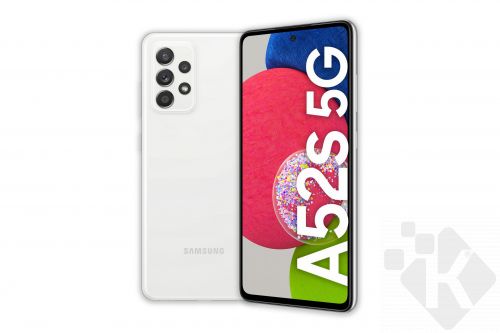 Mobilní telefon Samsung Galaxy A52s 5G SM-A528, 6GB/128GB, bilý (SM-A528BZWCEUE)