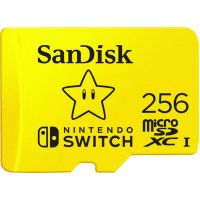 Sandisk MicroSDXC 256 GB Nintendo Switch (SDSQXAO-256G-GNCZN)