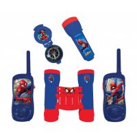 Set Spiderman - vysílačky, dalekohled, baterka