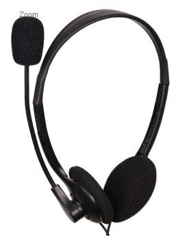 Sluchátka s mikrofonem GEMBIRD MHS-123, černá