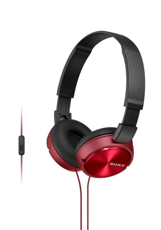 Sluchátka SONY MDR-ZX310AP červené