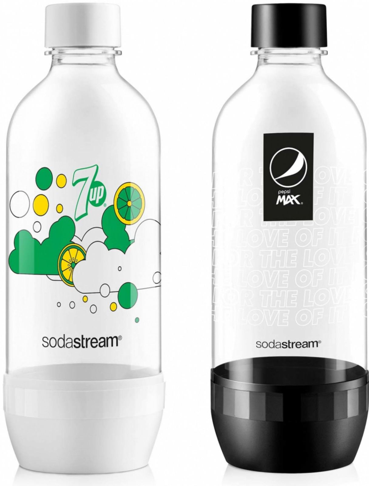 SodaStream láhev JET 7UP & Pepsi Max, 2 ks, 1l