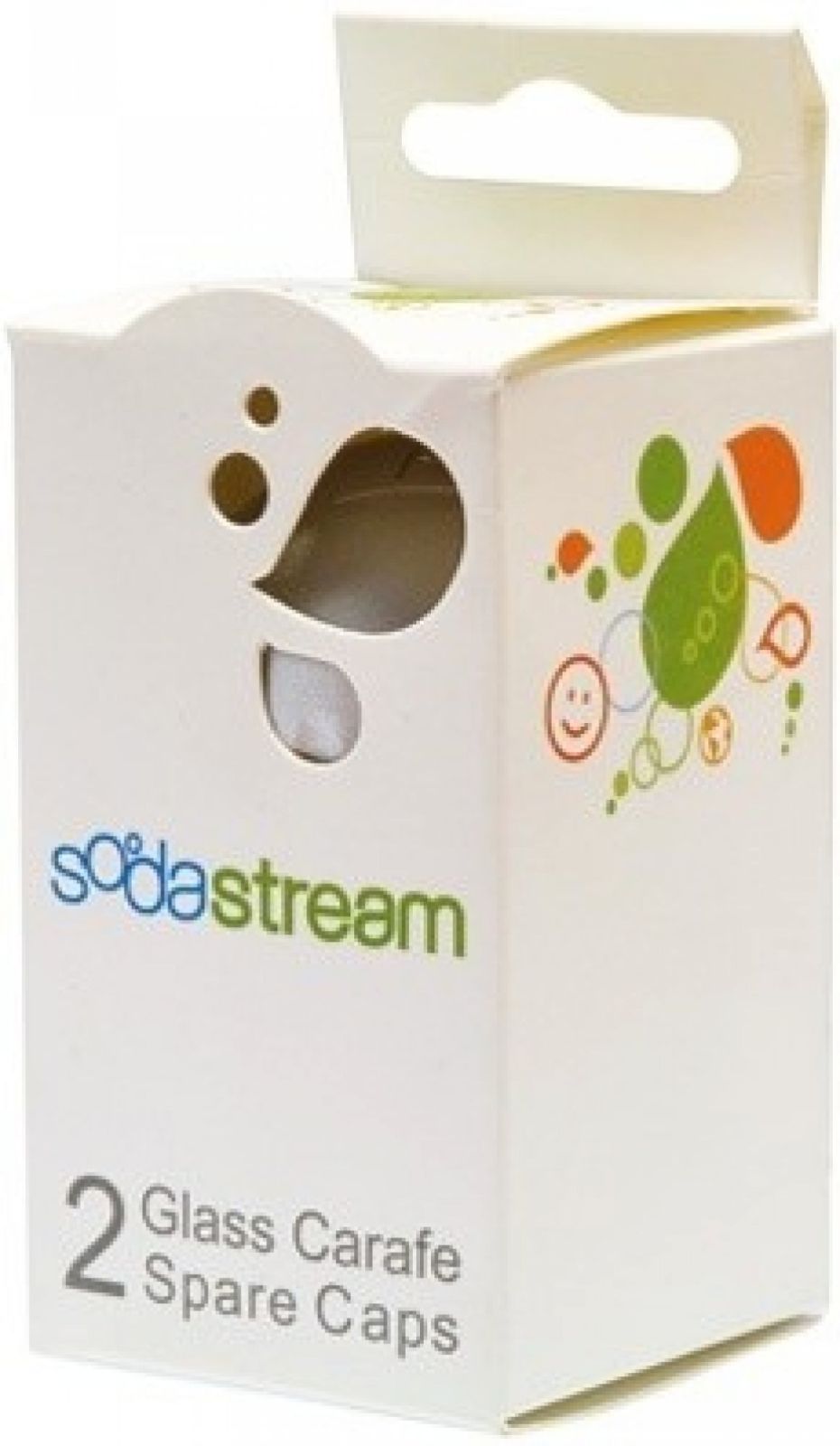 SodaStream Víčko na sklněné lahve 2 ks bílá