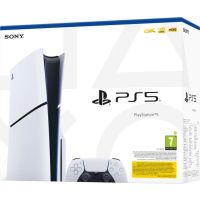 Sony PlayStation 5 (typ modelu - slim) (PS711000040587) bílá