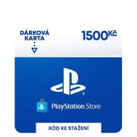 Predplatená karta Sony PlayStation Store 1500 CZK