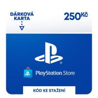 Sony PlayStation Store předplacená karta 250 CZK