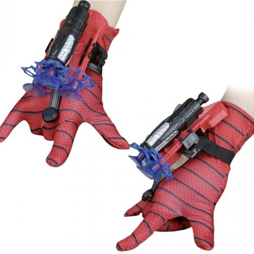 Kruzzel Spider-Man rukavice + šipky 3 ks