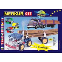 Stavebnice MERKUR 017 Kamion 10 modelů 202ks