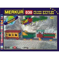 Stavebnice MERKUR 030 Cross expres 10 modelů 310ks v krabici 36x27x3cm