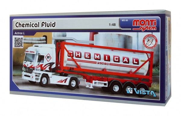 Stavebnice Monti System MS 60 Chemical Fluid Actros L-MB 1:48