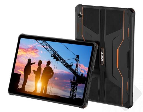 Tablet iGET RT1 Orange - odolný 10.1" , IP69K, MIL-STD-810G, 4GB/64GB, 4G (RT1 Orange)