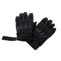 Taktické vojenské rukavice s ochranou kloubů, černé, vel. XL