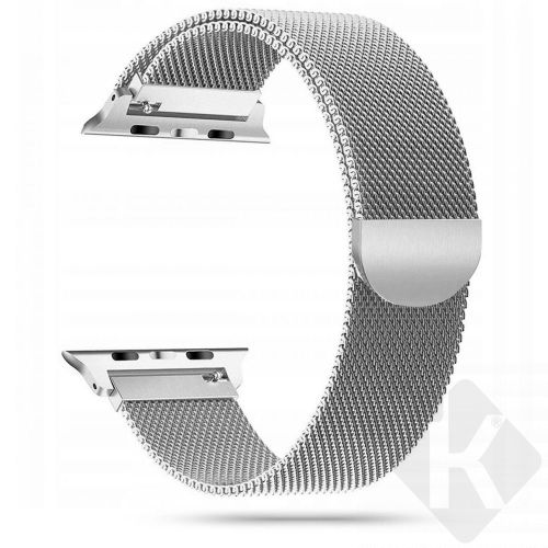 Tech-protect řemínek Milánský tah pro Apple Watch 38/40mm, stříbrný