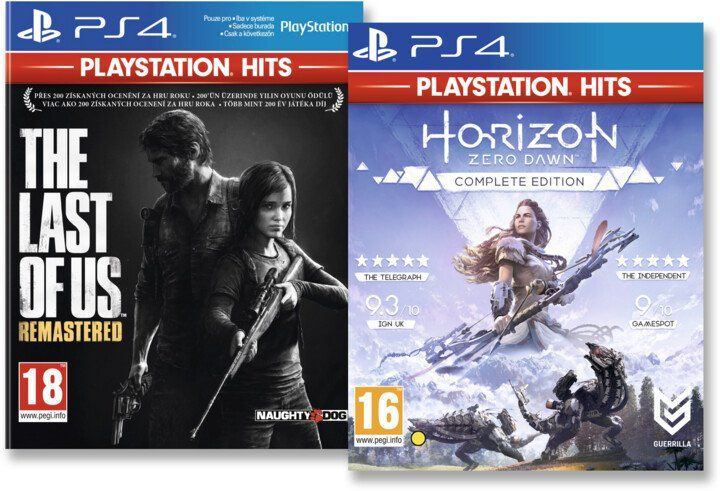 The Last of Us: Remastered + Horizon: Zero Dawn - Complete Edition (PS4)