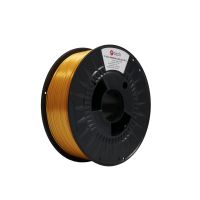 Tisková struna (filament) C-TECH PREMIUM LINE, Silk PLA, dopravní žlutá, RAL1023, 1,75mm, 1kg