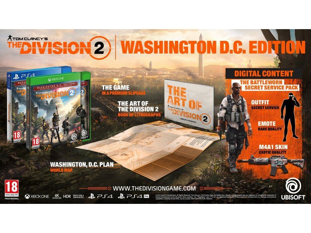 Tom Clancys The Division 2 (Washington D.C. Edition) (PS4)
