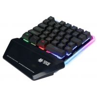 Tracer GAMEZONE Brawler RGB černá / herní klávesnice / RGB podsvícení / opěrka zápěstí / 1.4 m (TRAKLA46381) (PC)