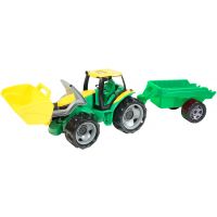 Traktor se lžící 60cm a přívěsem 45cm plast