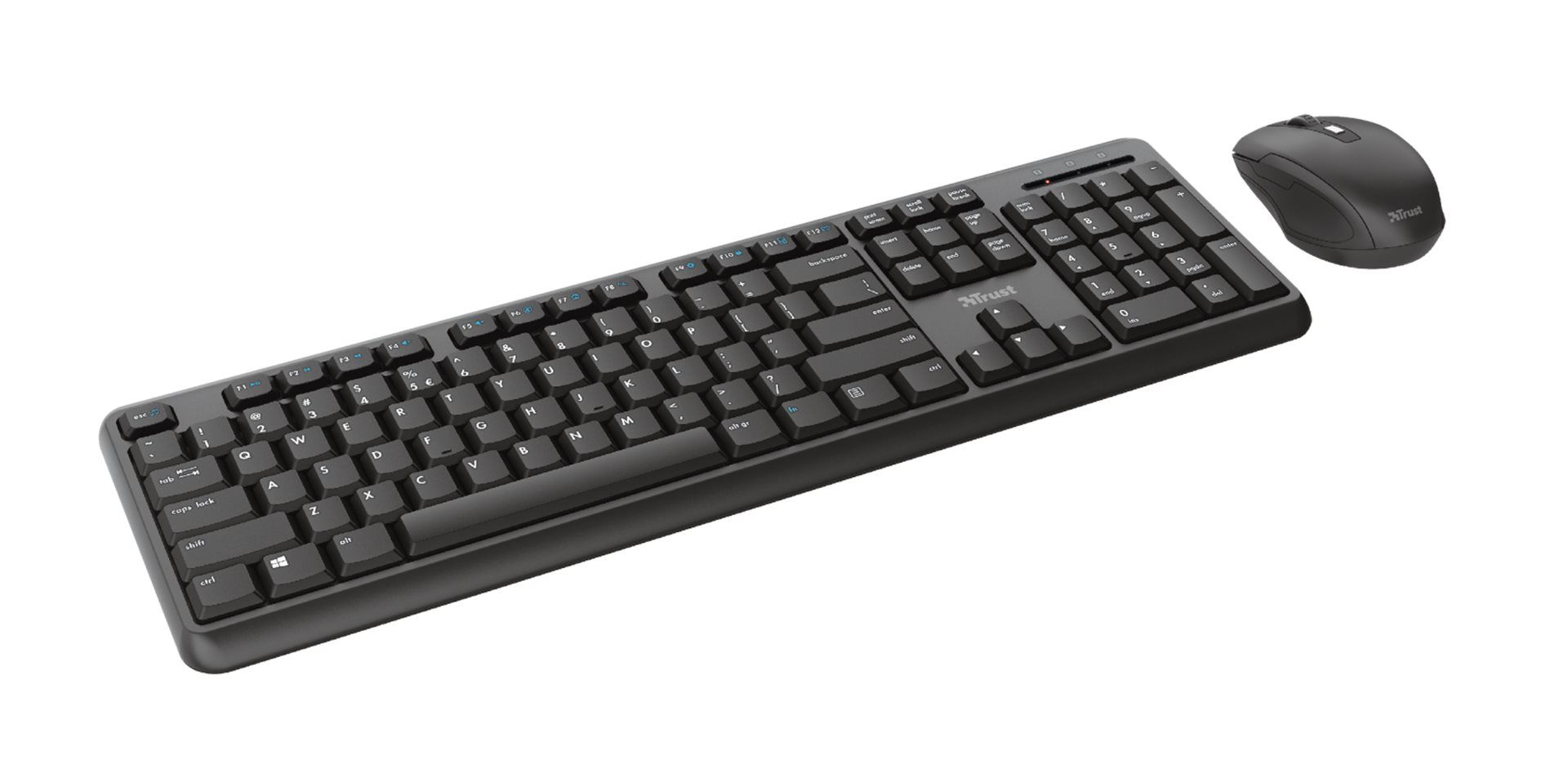 Trust ODY Wireless Keyboard & Mouse DE (23945)