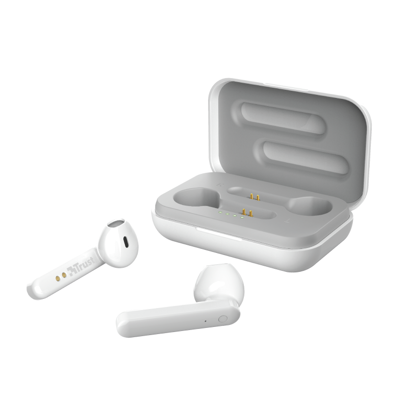 Trust NIKA Touch Bluetooth Wireless Earphones, white (23783)
