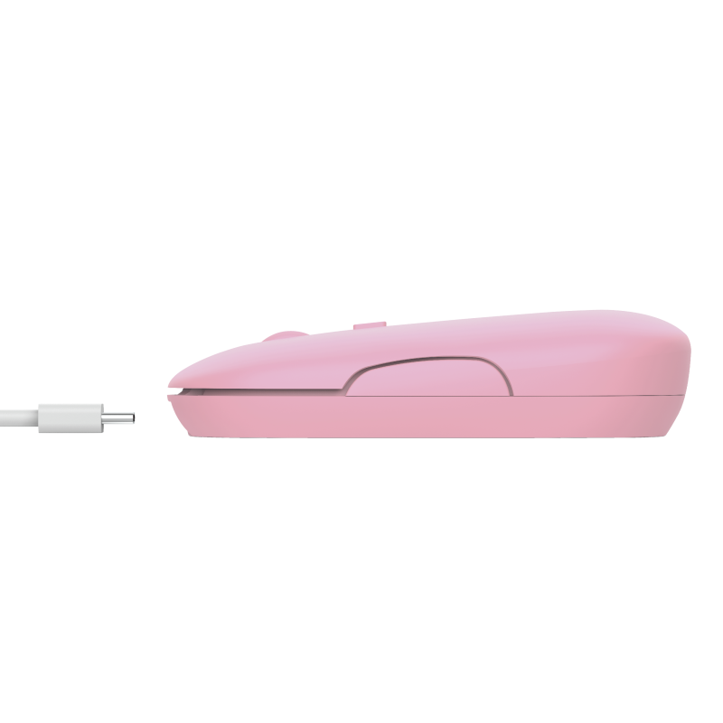 Trust PUCK Wireless Mouse Pink (24125)