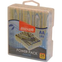 Tužkové Alkalická baterie MAXELL LR6 AA 24ks