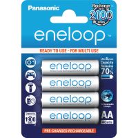 Panasonic Eneloop AA 4ks 3MCCE/4BE, tužkové nabíjecí baterie