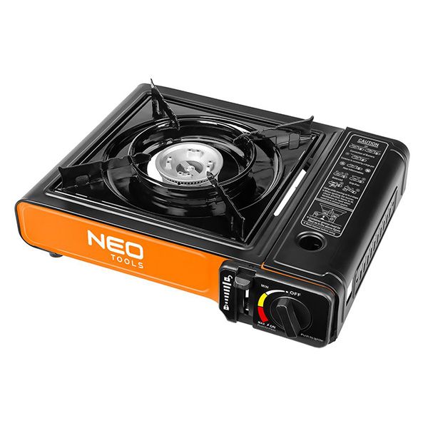 Neo Tools Vařič plynový, černý 20-050