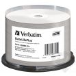 VERBATIM CD-R(50-Pack)Spindle/Print/52x/700MB/NoID (43745)