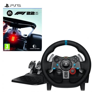 Volant Logitech Driving Force G29 (941-000112) + F1 2022 (PS5)