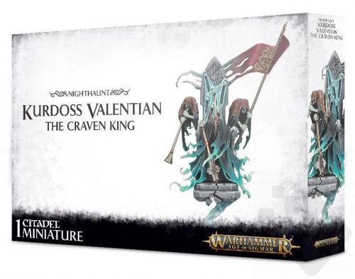 Warhammer: Age of Sigmar - Nighthaunt Kurdoss Valentian the Craven King