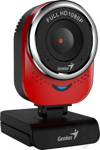Webkamera Genius QCam 6000, Full HD 1080P, červená (32200002408) (PC)