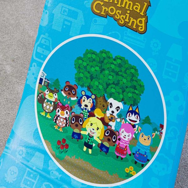 XRocker Nintendo herní židle Animal Crossing, modré