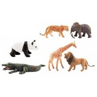 Zvířátko safari ZOO plastové 11-17cm 6 druhů